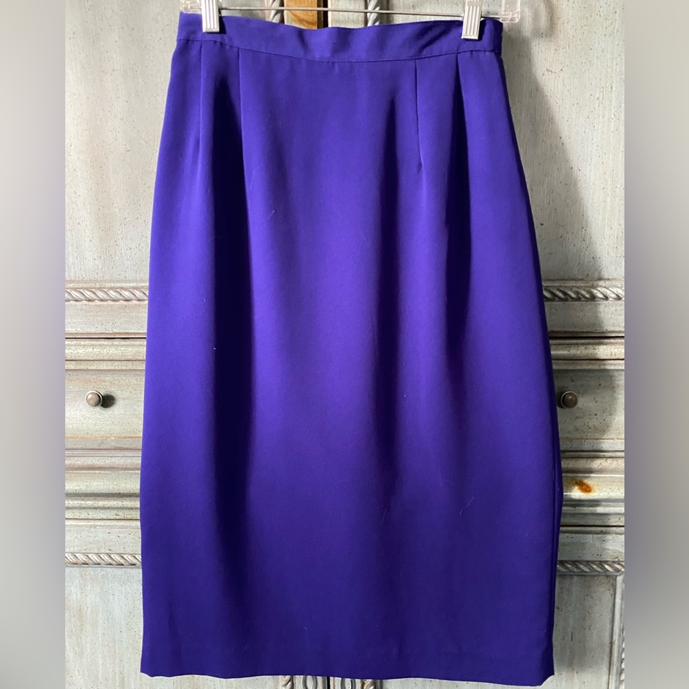 Purple skirt